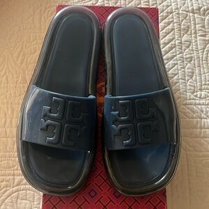 Tory Burch jelly slides